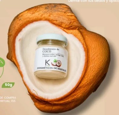 DESODORANTE DE COCO